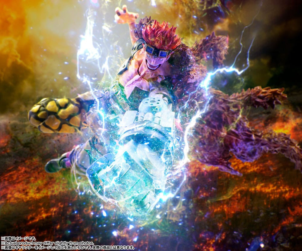 One Piece Eustass Kid - The Raid on Onigashima - S.H.Figuarts Action Figure 15 cm