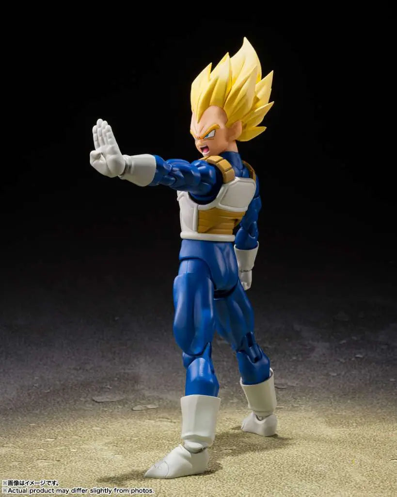 Dragon Ball Z: Super Saiyan Vegeta Dangerous Pride S.H.Figuarts Action Figure