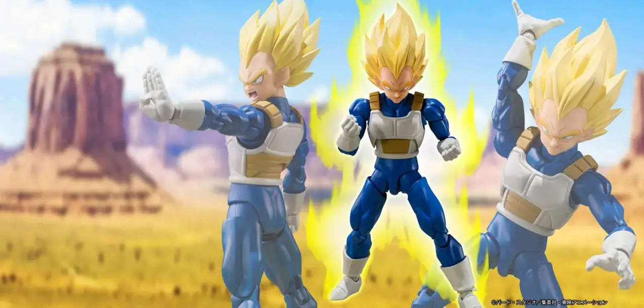 Dragon Ball Z: Super Saiyan Vegeta Dangerous Pride S.H.Figuarts Action Figure