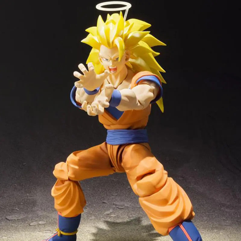 Dragon Ball Z SSJ3 Son Goku S.H. Figuarts Action Figure (Reissue)