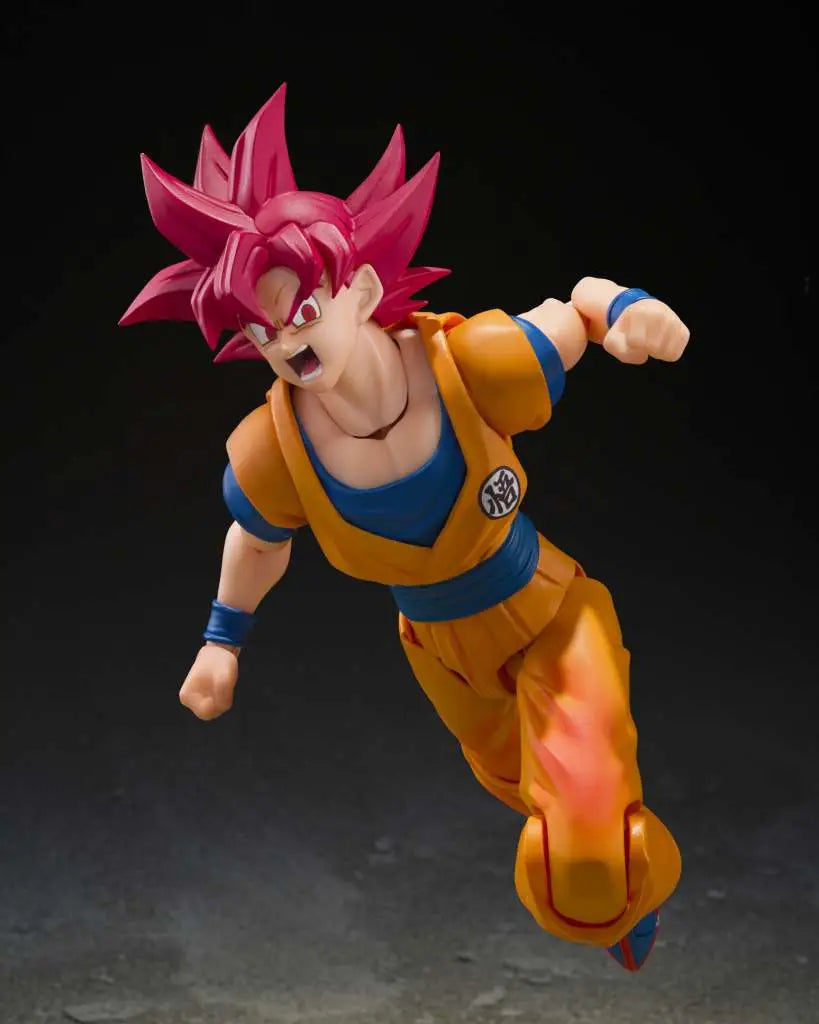 Dragon Ball Super: Super Saiyan Son Goku God Aura S.H.Figuarts Action Figure