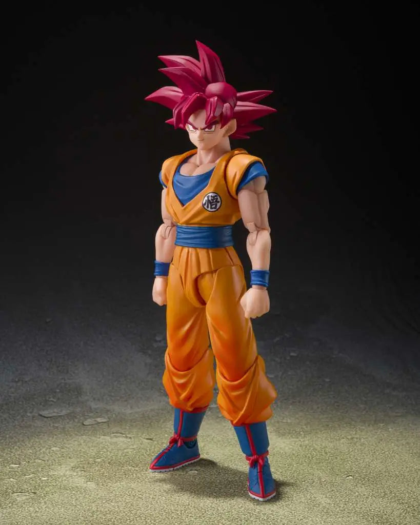 Dragon Ball Super: Super Saiyan Son Goku God Aura S.H.Figuarts Action Figure
