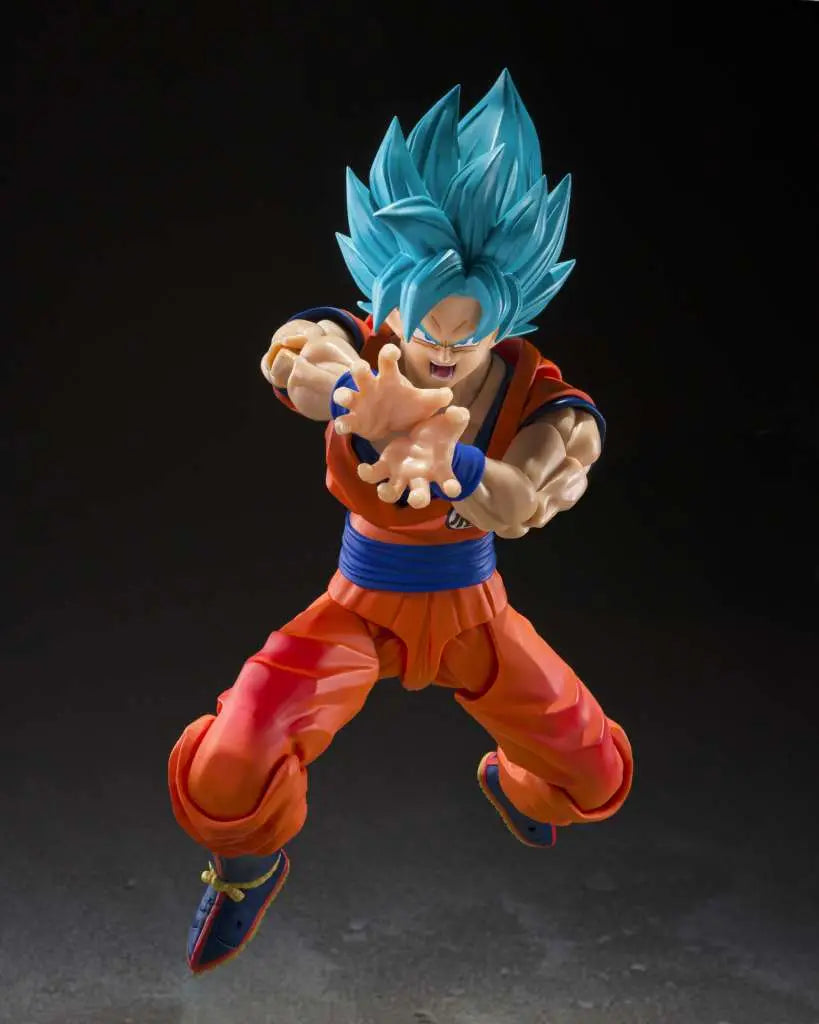 Dragon Ball Super: Super Saiyan God Super Saiyan Son Goku Blue Power S.H.Figuarts Action Figure