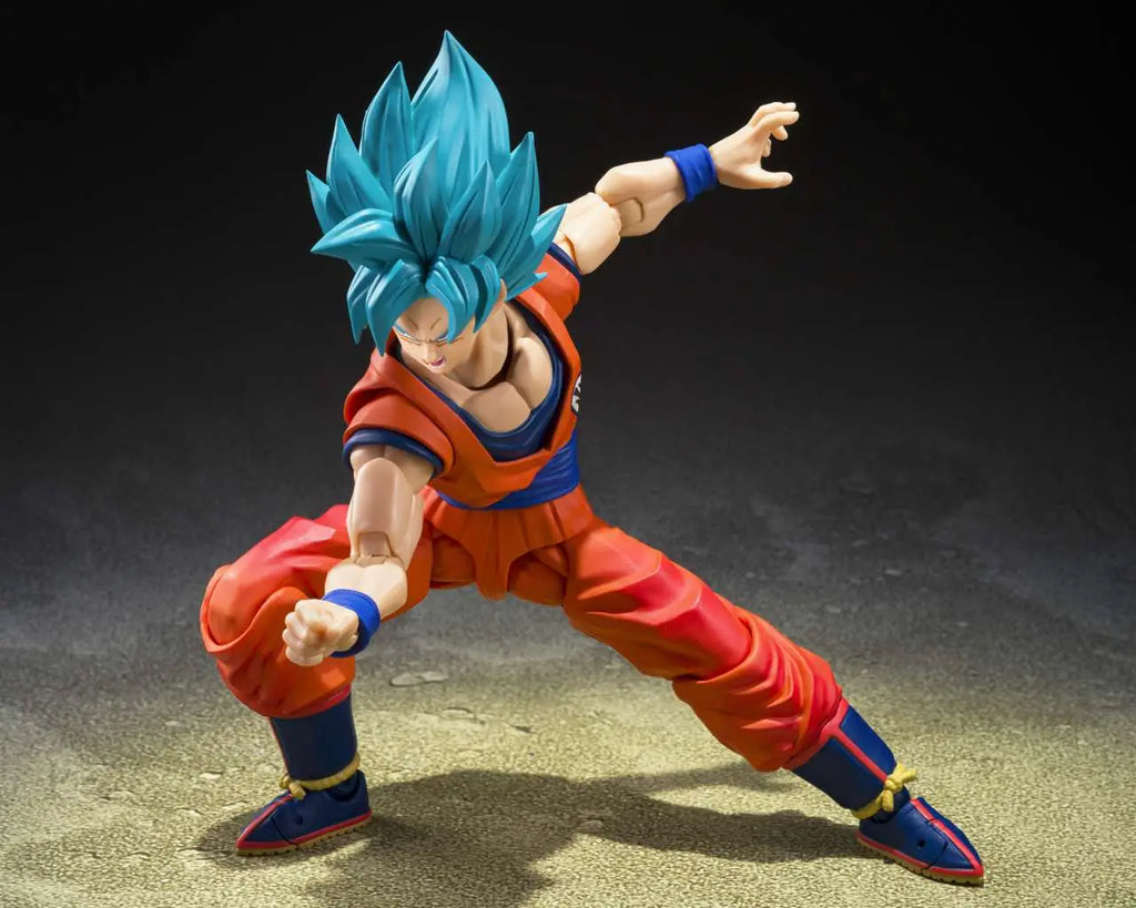 Dragon Ball Super: Super Saiyan God Super Saiyan Son Goku Blue Power S.H.Figuarts Action Figure
