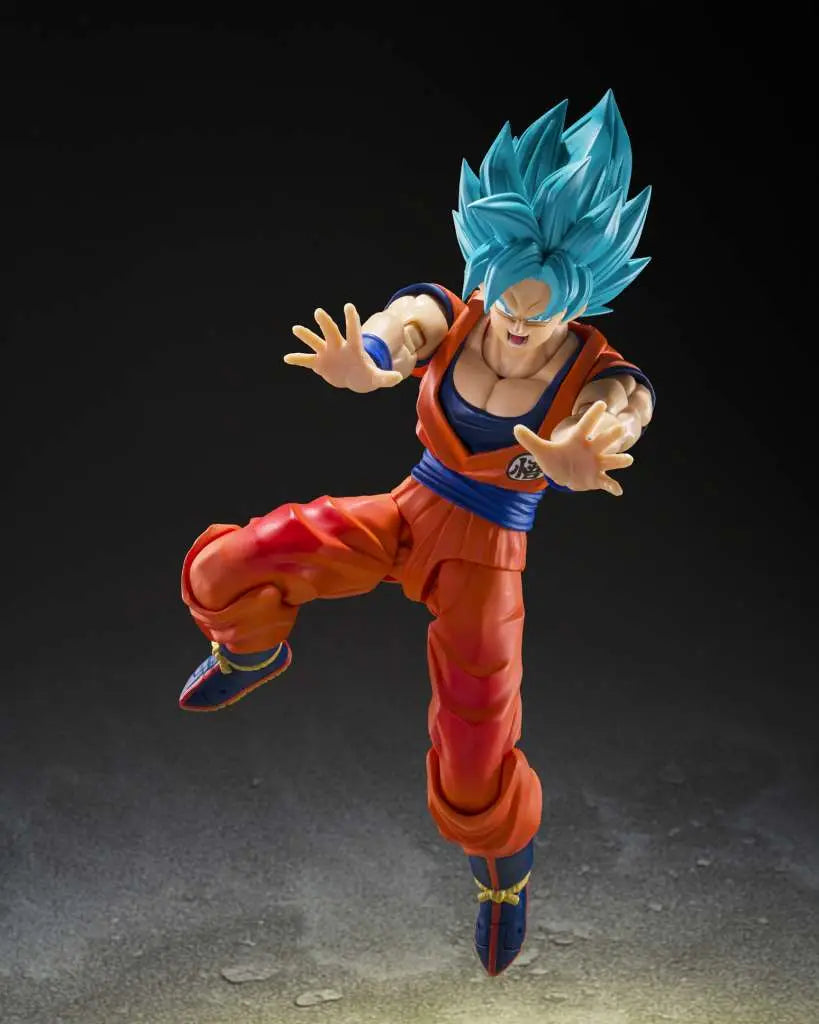 Dragon Ball Super: Super Saiyan God Super Saiyan Son Goku Blue Power S.H.Figuarts Action Figure