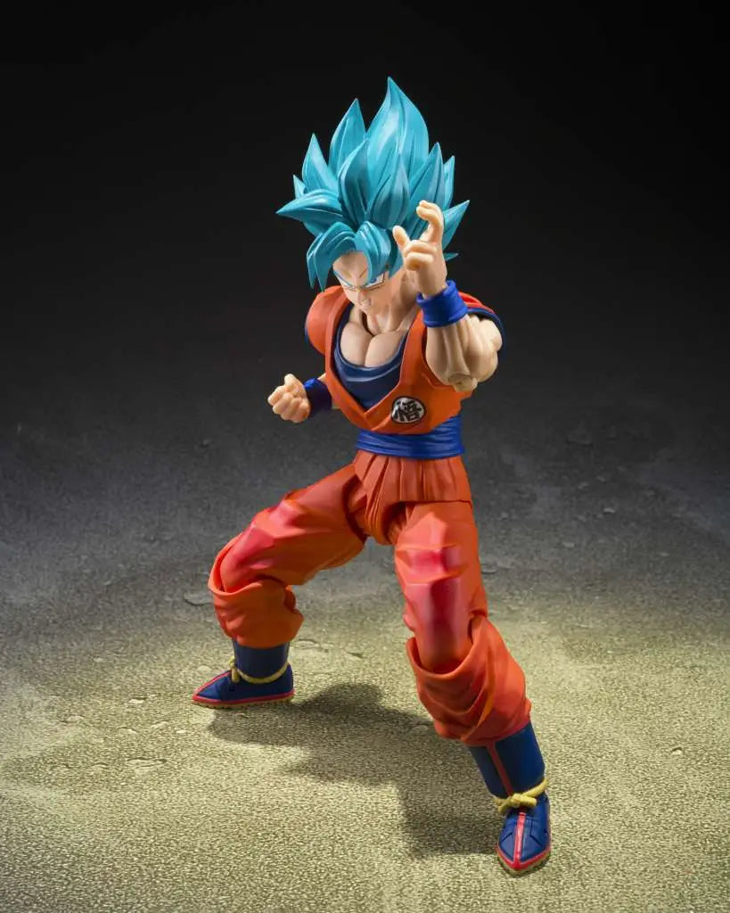 Dragon Ball Super: Super Saiyan God Super Saiyan Son Goku Blue Power S.H.Figuarts Action Figure
