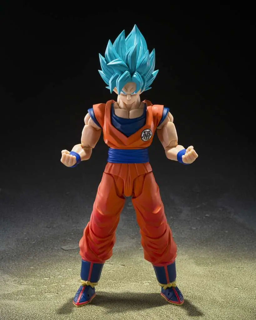 Dragon Ball Super: Super Saiyan God Super Saiyan Son Goku Blue Power S.H.Figuarts Action Figure