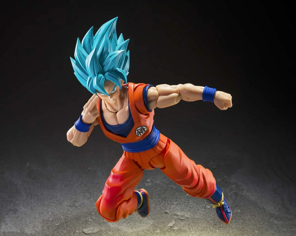 Dragon Ball Super: Super Saiyan God Super Saiyan Son Goku Blue Power S.H.Figuarts Action Figure