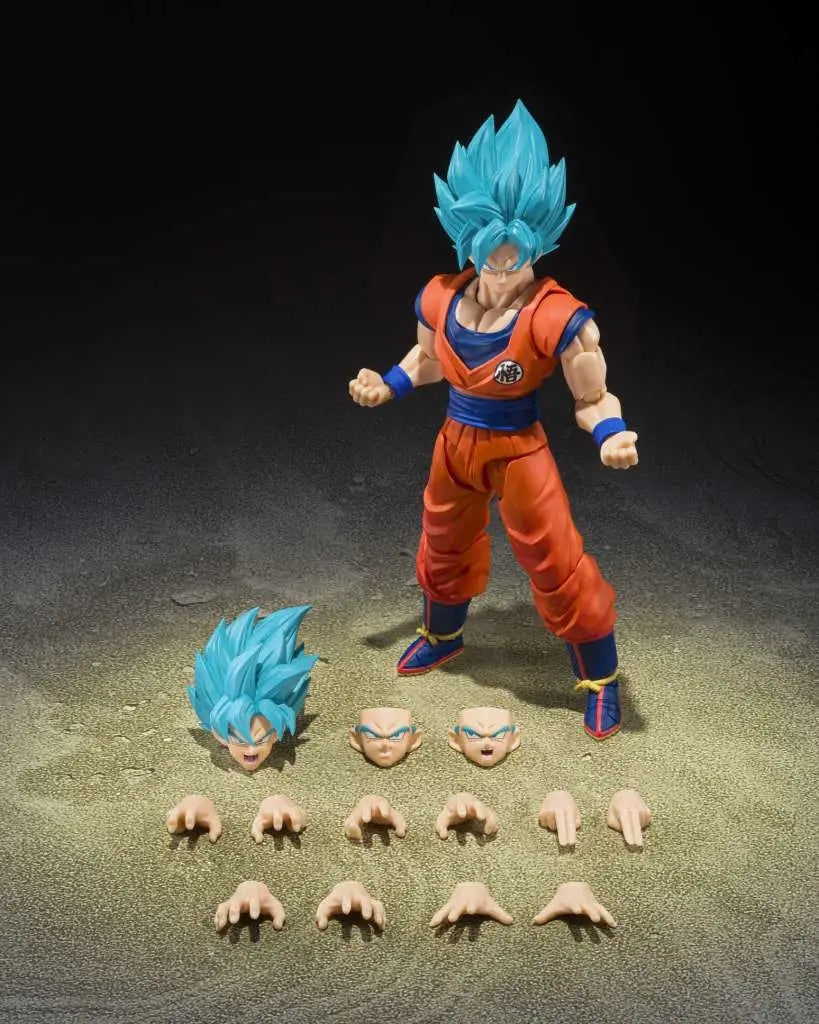 Dragon Ball Super: Super Saiyan God Super Saiyan Son Goku Blue Power S.H.Figuarts Action Figure