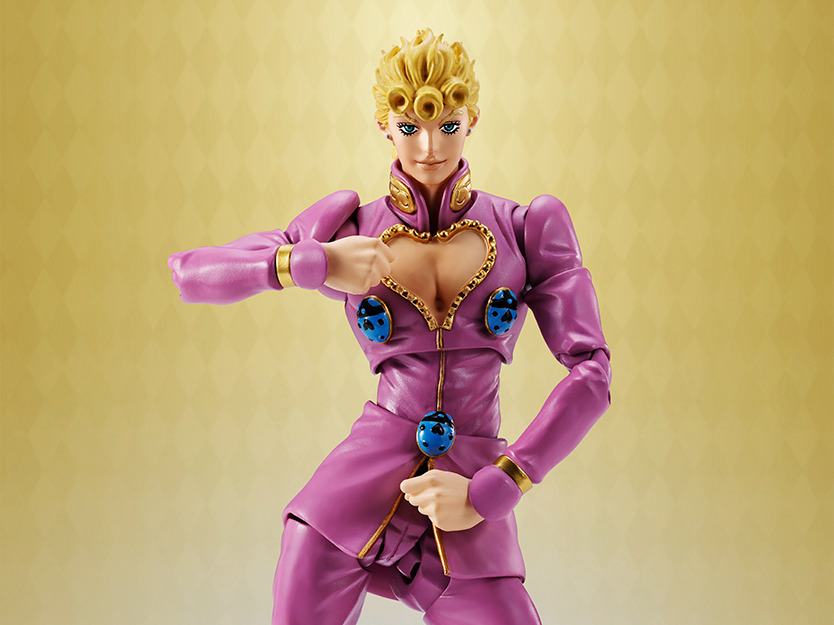 Jojo Bizarre Adventure Giorno Giovanna S.H.Figuarts