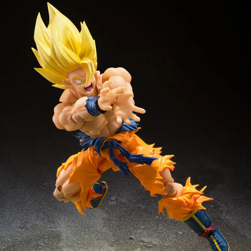 Dragon Ball Z S.H. Figuarts Action Figure Super Saiyan Son Goku - Legendary Super Saiyan - 14 cm