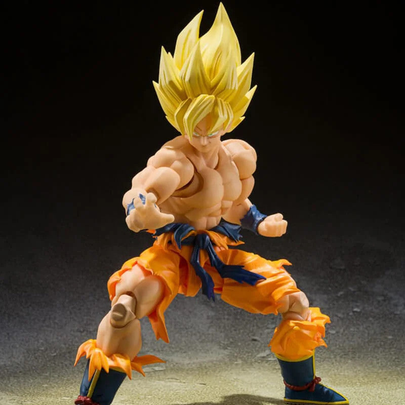 Dragon Ball Z S.H. Figuarts Action Figure Super Saiyan Son Goku - Legendary Super Saiyan - 14 cm