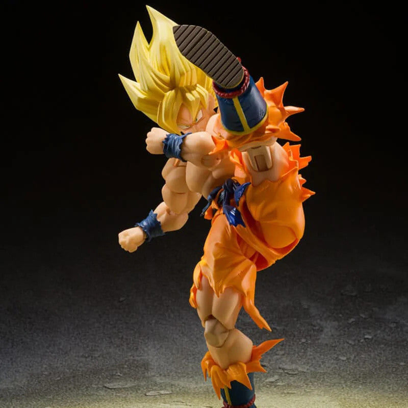 Dragon Ball Z S.H. Figuarts Action Figure Super Saiyan Son Goku - Legendary Super Saiyan - 14 cm