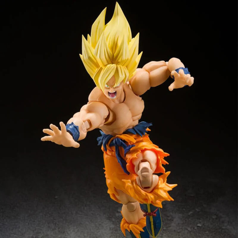 Dragon Ball Z S.H. Figuarts Action Figure Super Saiyan Son Goku - Legendary Super Saiyan - 14 cm