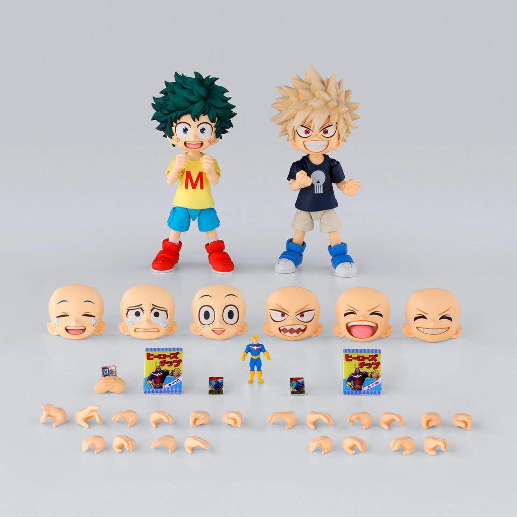 My Hero Academia: Izuku Midoriya & Katsuki Bakugo Childhood Set S.H.Figuarts