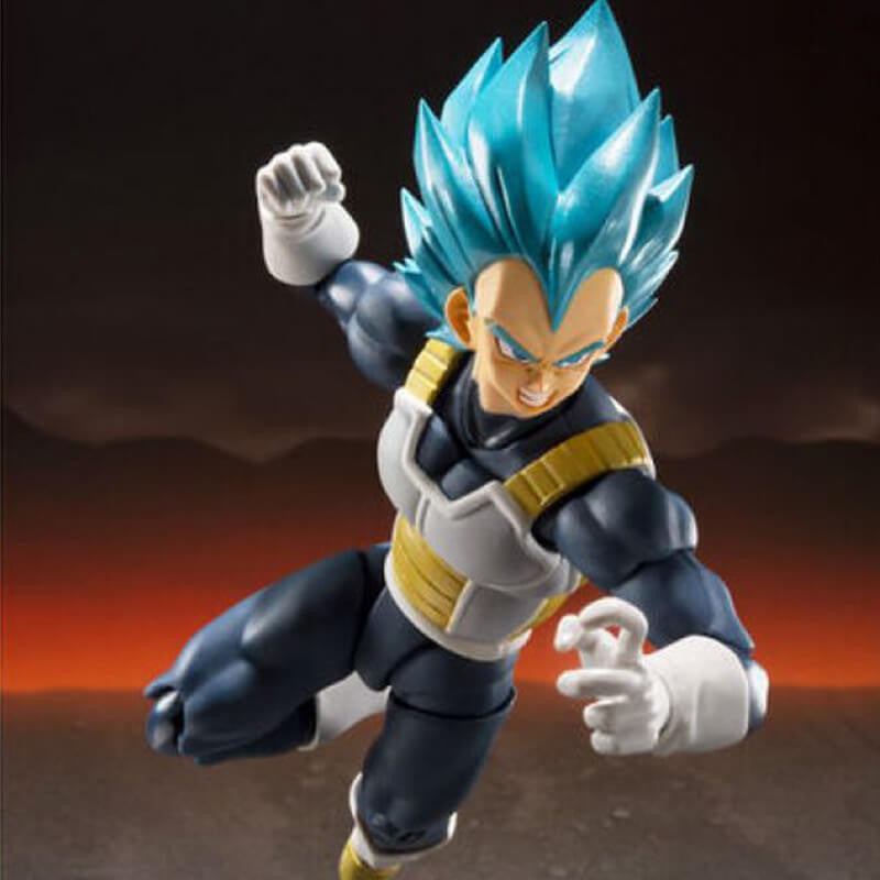 Dragon Ball Super:  Vegeta Super Saiyan Blue (15th Anniversary Version) 14 cm S.H. Figuarts Action Figure