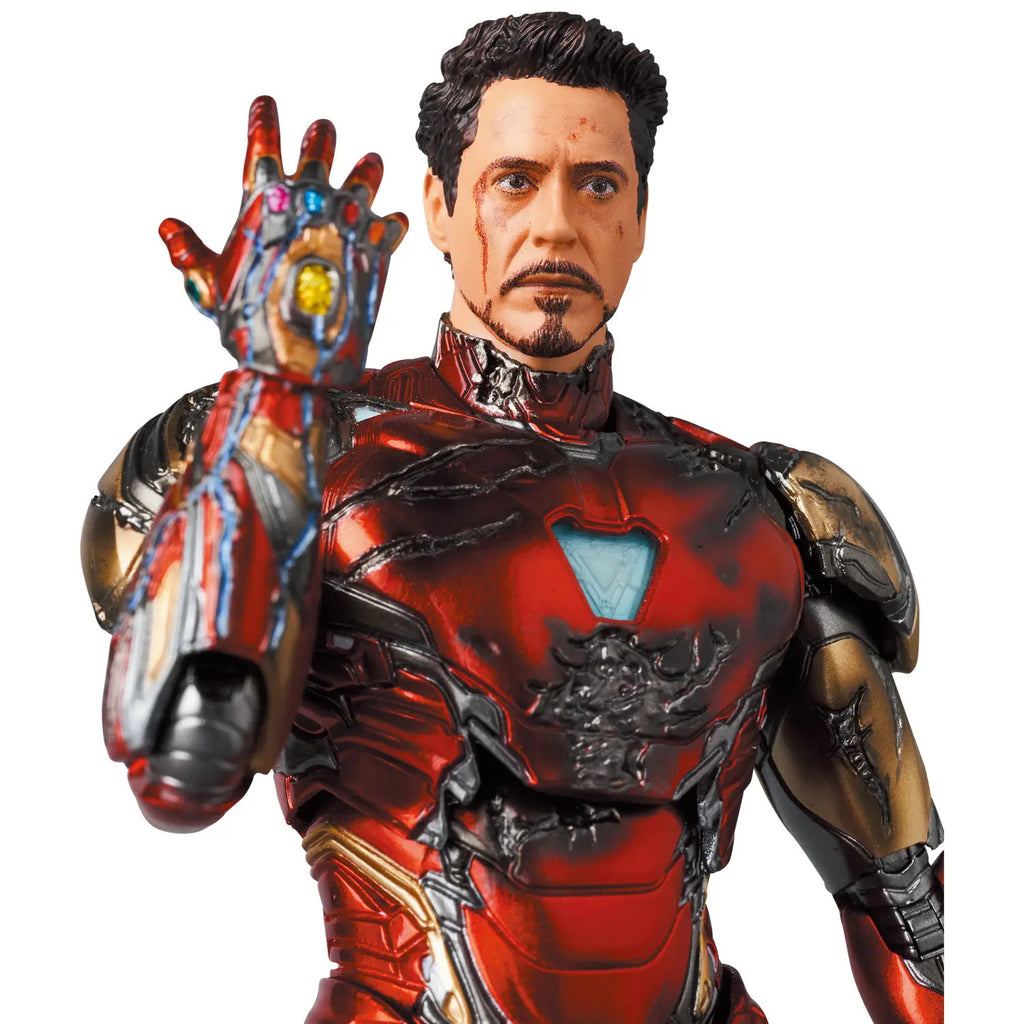 MAFEX Iron Man Mark 85 (Battle Damaged) (No.195)