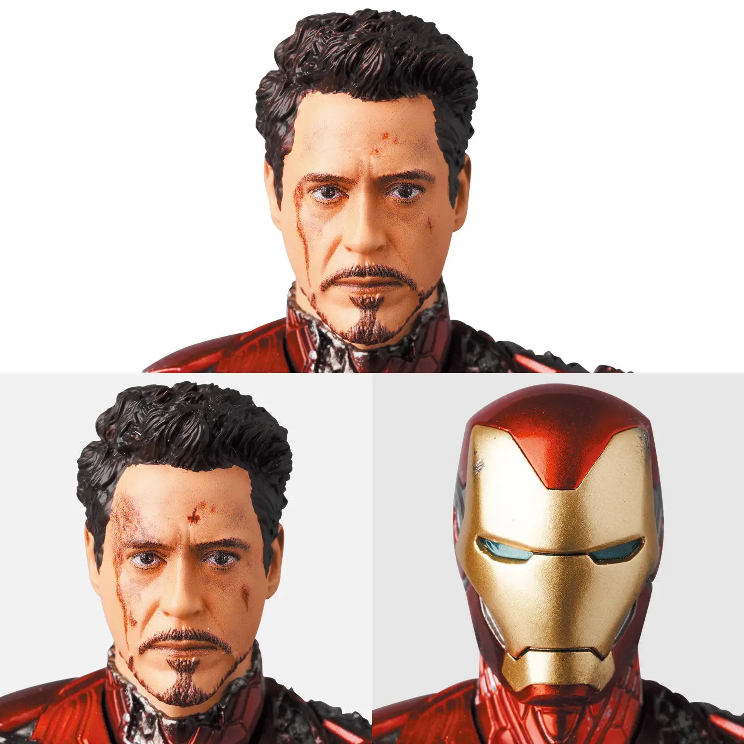 MAFEX Iron Man Mark 85 (Battle Damaged) (No.195)