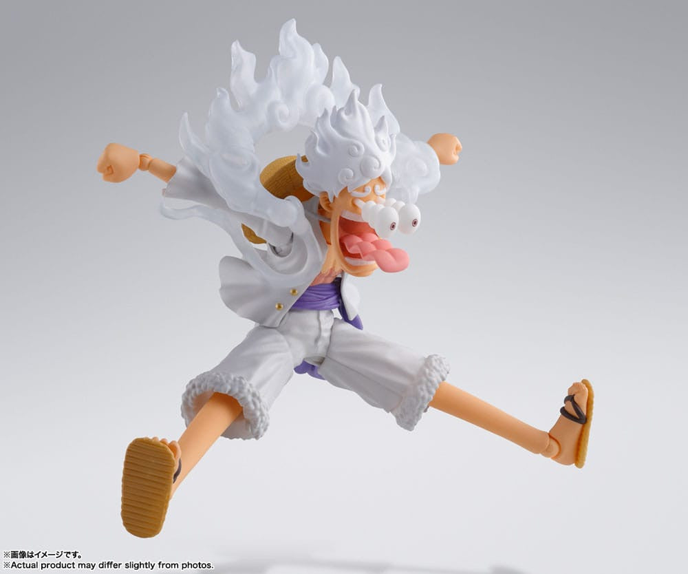 One Piece Monkey D. Luffy Gear 5 S.H. Figuarts Action Figure