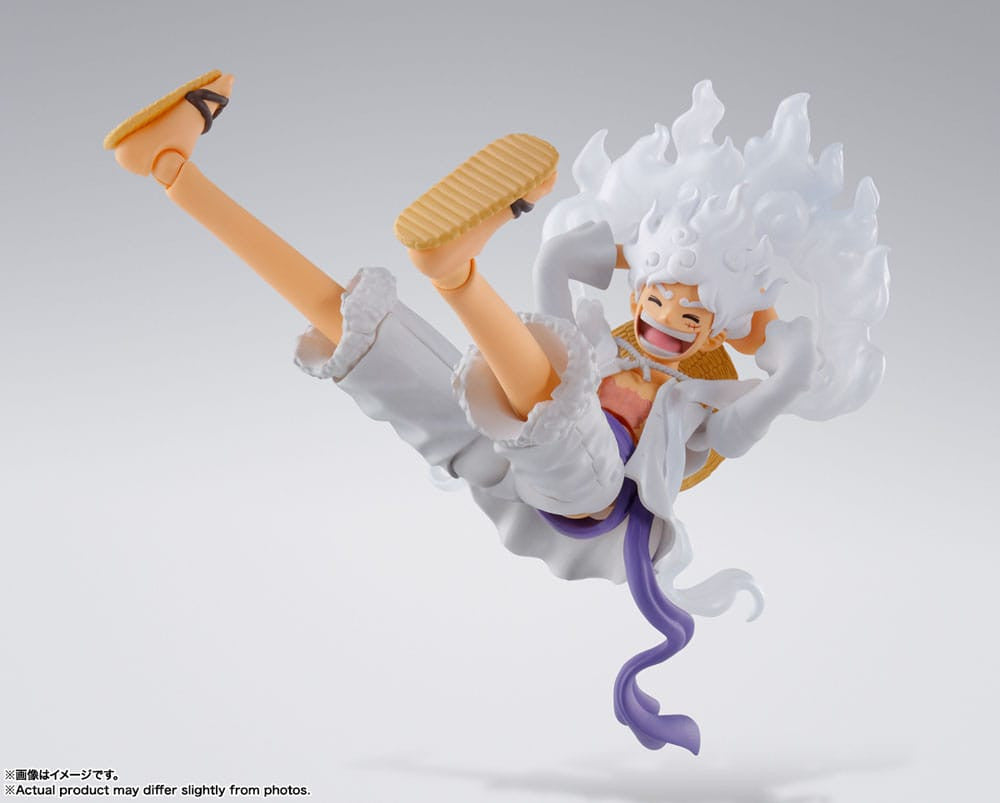 One Piece Monkey D. Luffy Gear 5 S.H. Figuarts Action Figure