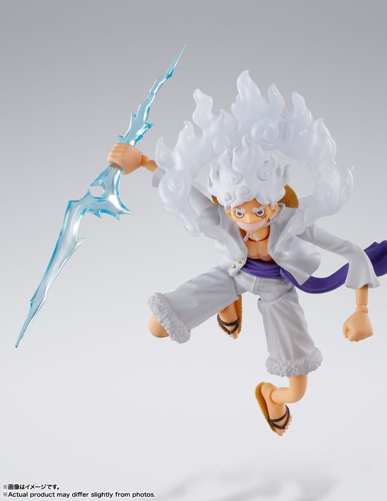 One Piece Monkey D. Luffy Gear 5 S.H. Figuarts Action Figure