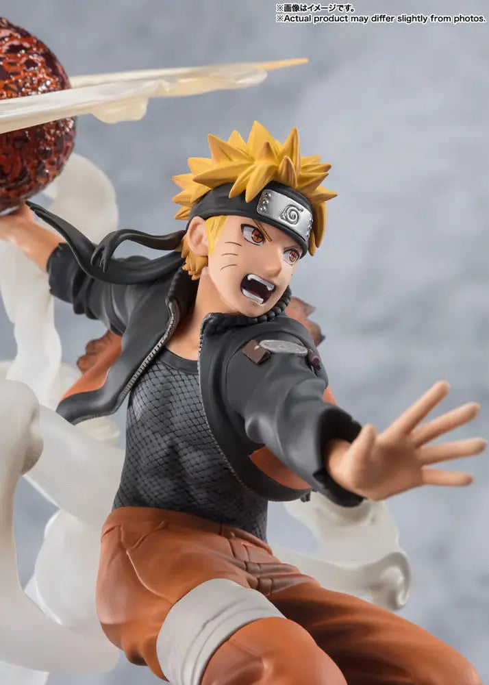 Naruto Shippuden Figuarts ZERO Extra Battle PVC Statue Naruto Uzumaki-Sage Art: Lava Release Rasenshuriken 24 cm