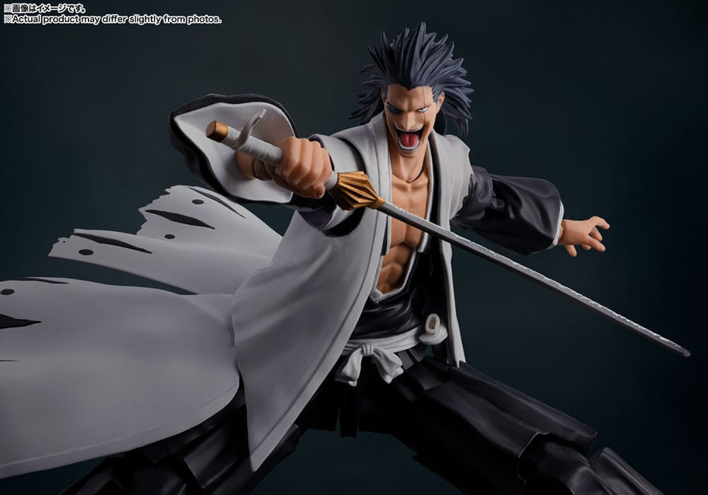 Bleach: Thousand-Year Blood War  Kenpachi Zaraki 17 cm S.H. Figuarts Action Figure