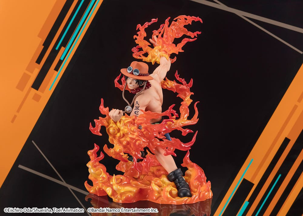 FiguartsZERO One Piece  Portgas. D. Ace -One Piece Bounty Rush 5th Anniversary   PVC Statue (Extra Battle) 17 cm