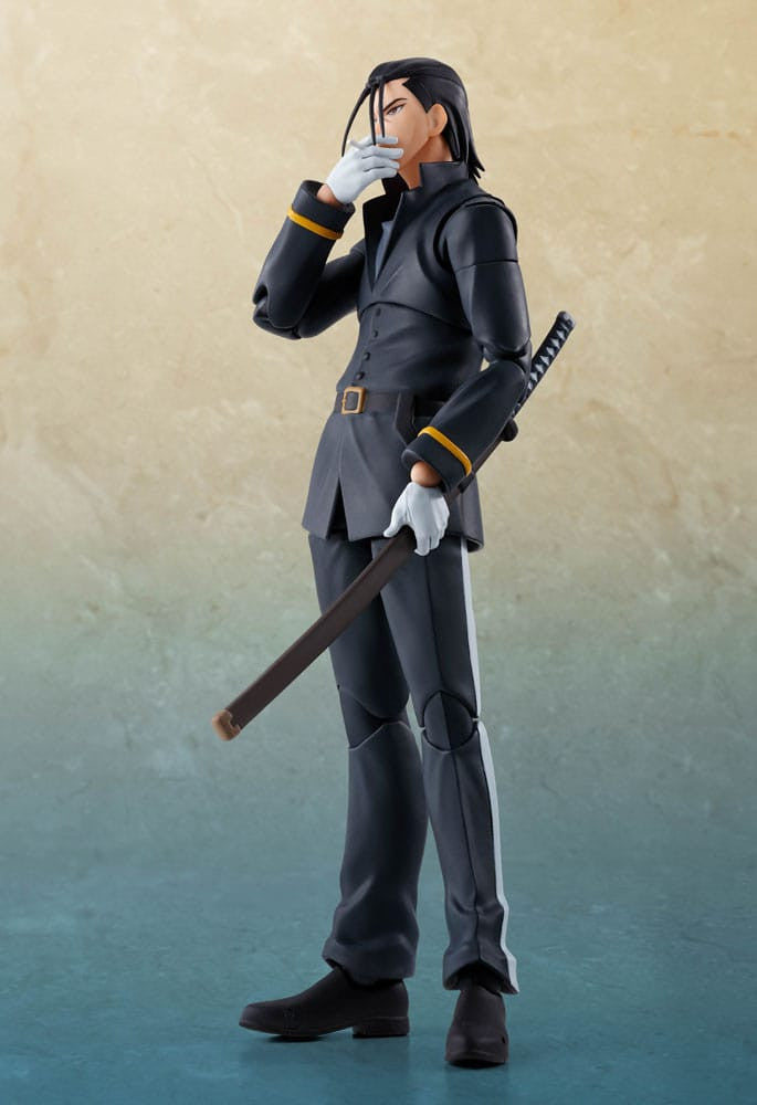 Rurouni Kenshin: Meiji Swordsman Romantic Story Hajime Saito S.H.Figuarts Action Figure 17 cm