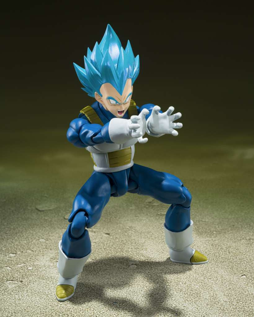Dragon Ball Super Super Saiyan Blue (SSGSS) Vegeta - Unwavering Saiyan Pride- 14 cm