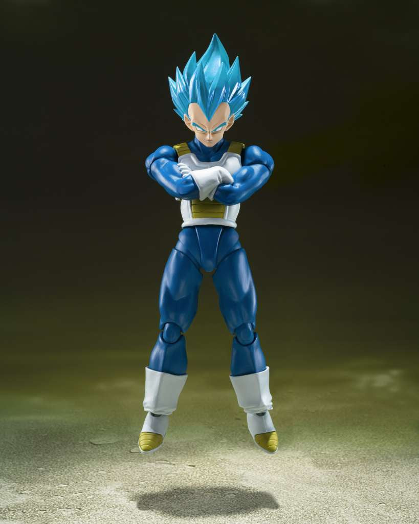 Dragon Ball Super Super Saiyan Blue (SSGSS) Vegeta - Unwavering Saiyan Pride- 14 cm