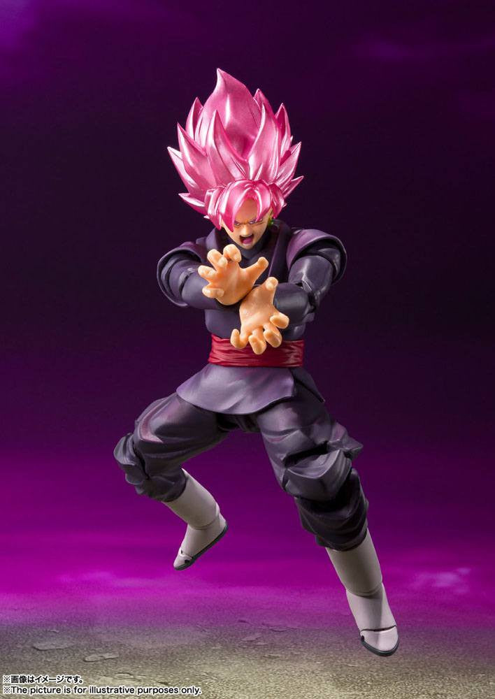 Dragon Ball Super Goku Black - Super Saiyan Rose S.H. Figuarts Action Figure 14 cm