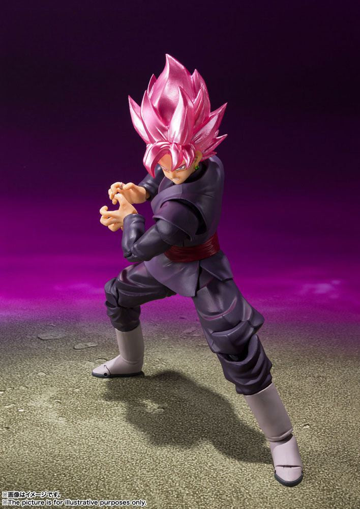 Dragon Ball Super Goku Black - Super Saiyan Rose S.H. Figuarts Action Figure 14 cm