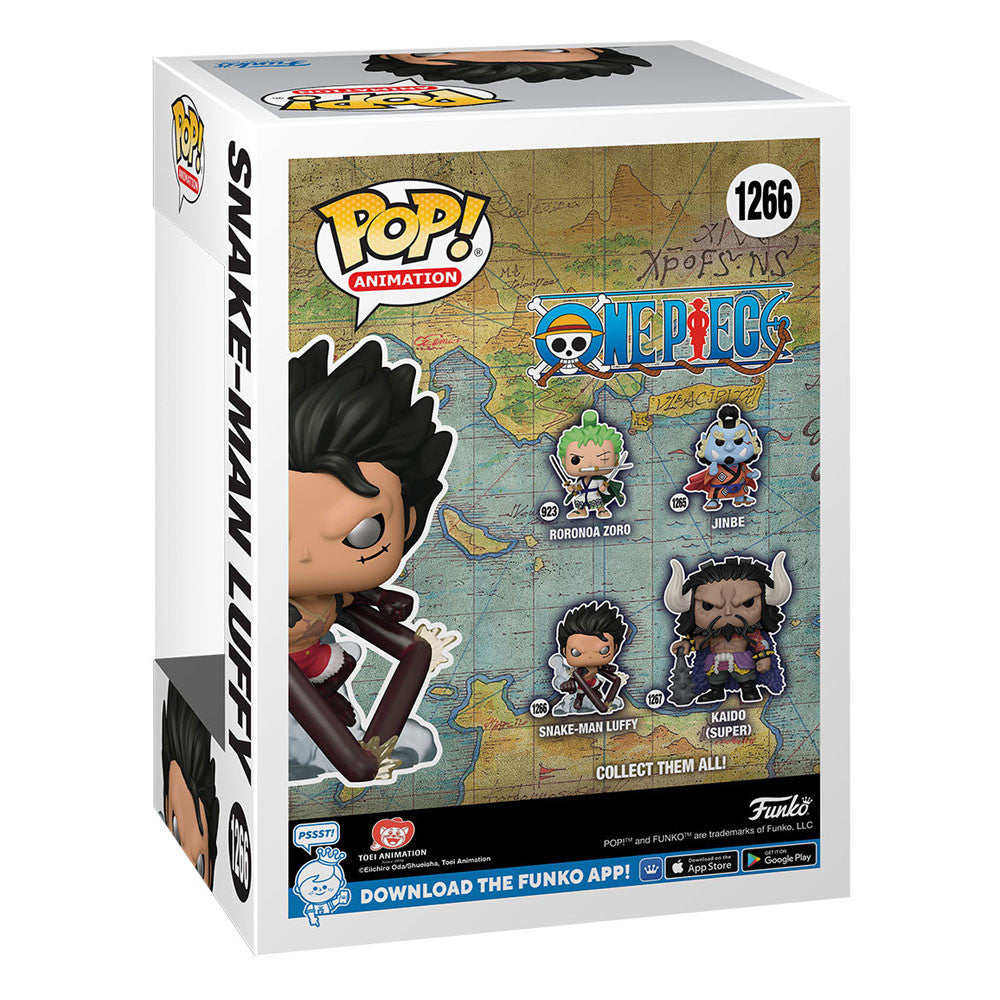 One Piece: Snake-Man Luffy POP! Television Vinyl Figure 9 cm