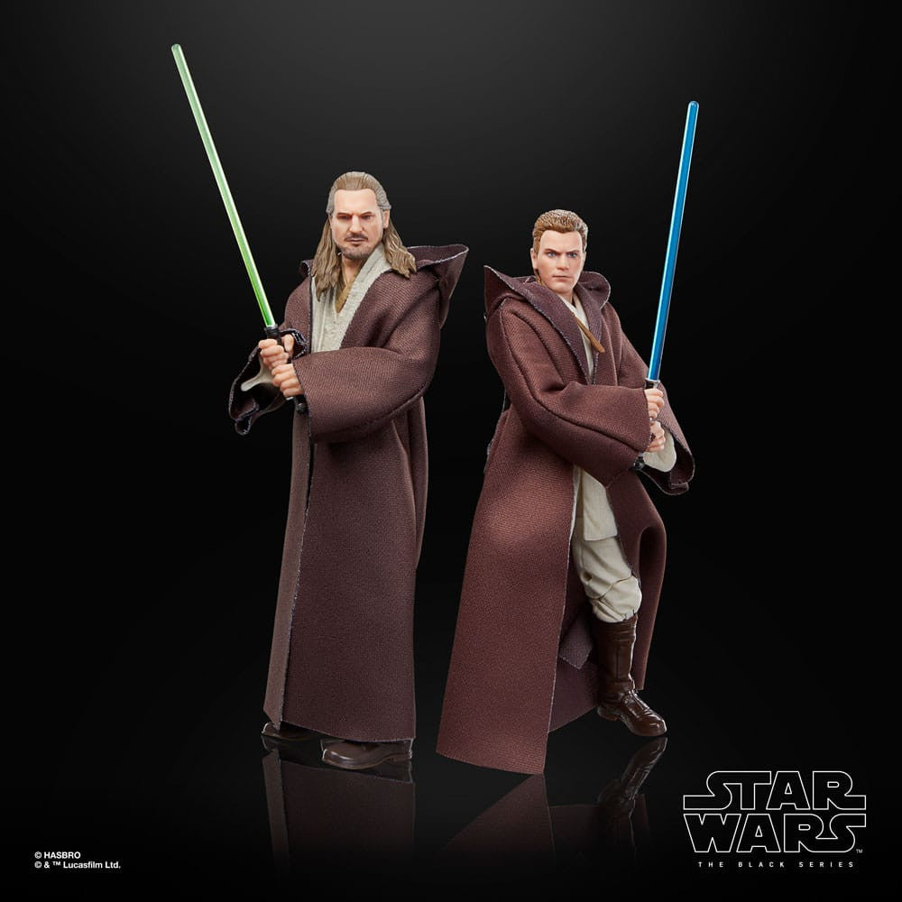 Star Wars Black Series: Episode 1 Triple-Pack Qui-Gon Jinn, Darth Maul, Obi-Wan Kenobi 15cm