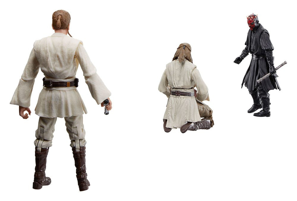 Star Wars Black Series: Episode 1 Triple-Pack Qui-Gon Jinn, Darth Maul, Obi-Wan Kenobi 15cm