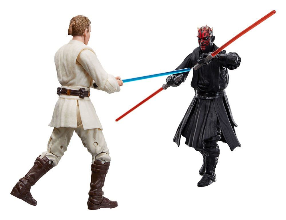 Star Wars Black Series: Episode 1 Triple-Pack Qui-Gon Jinn, Darth Maul, Obi-Wan Kenobi 15cm
