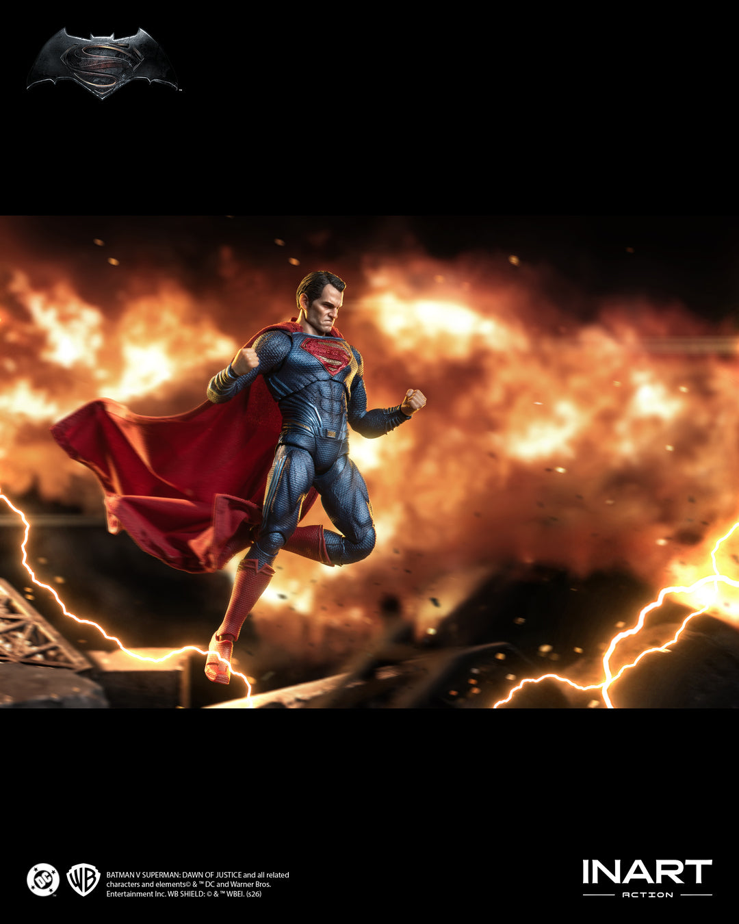 INART Superman - Batman v Superman: Dawn of Justice 1/12 Action Figure