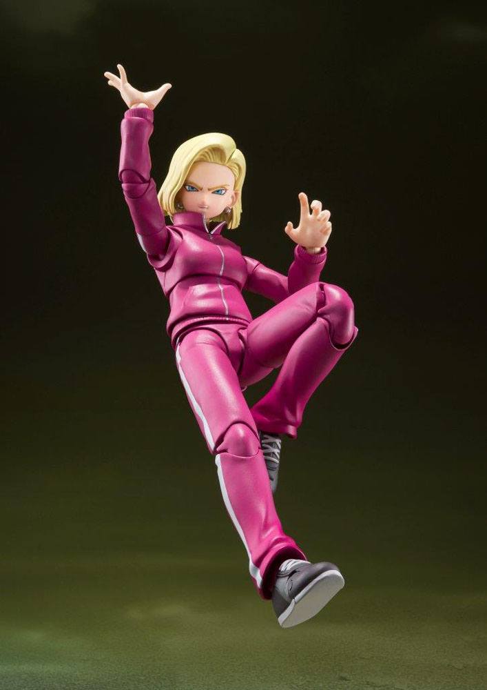Dragon Ball Super Android 18 (Universe Survival Saga) S.H. Figuarts Action Figure