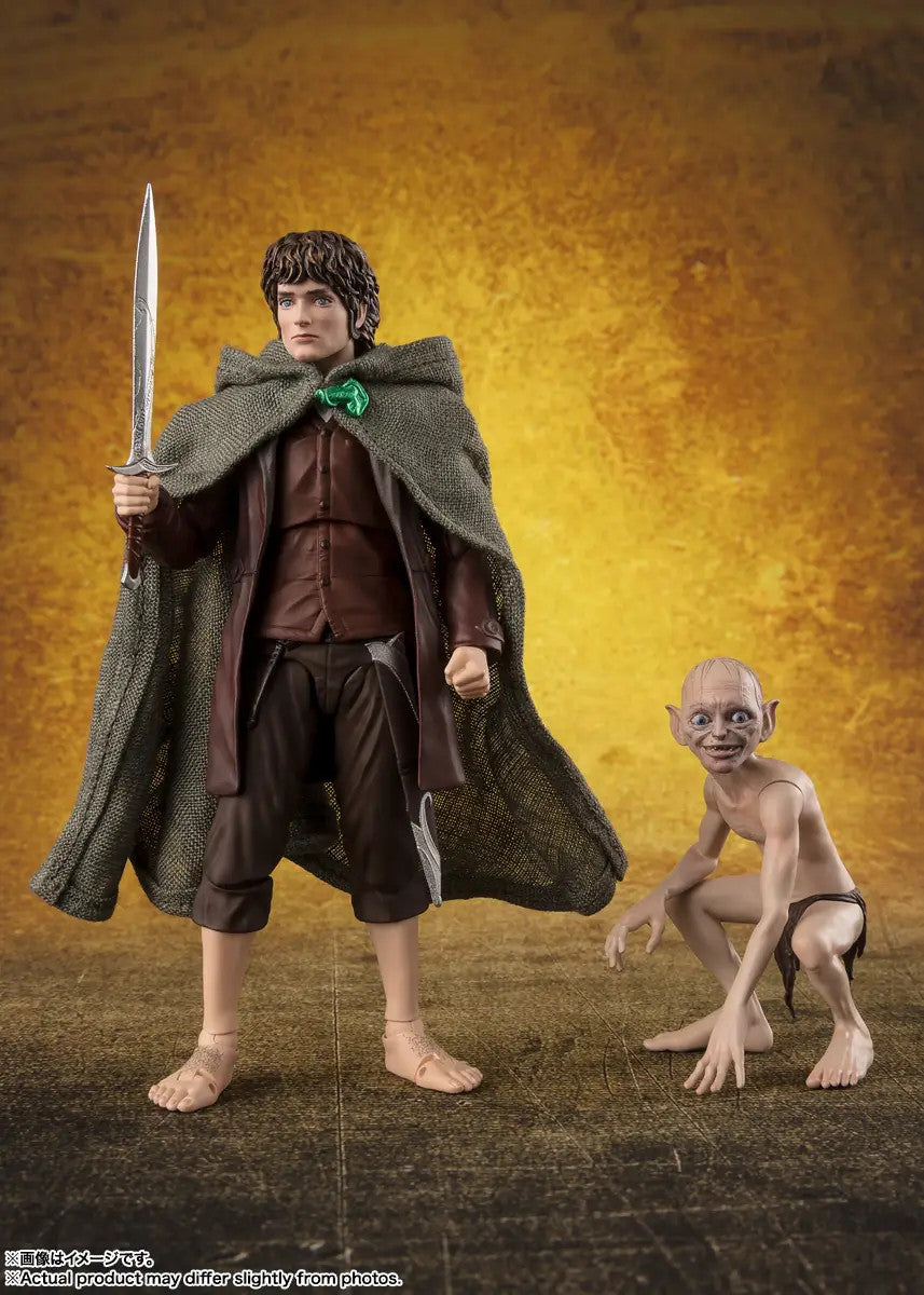 Frodo Baggins & Gollum (The Lord of the Rings: The Fellowship of the Ring) S.H.Figuarts Action Figure