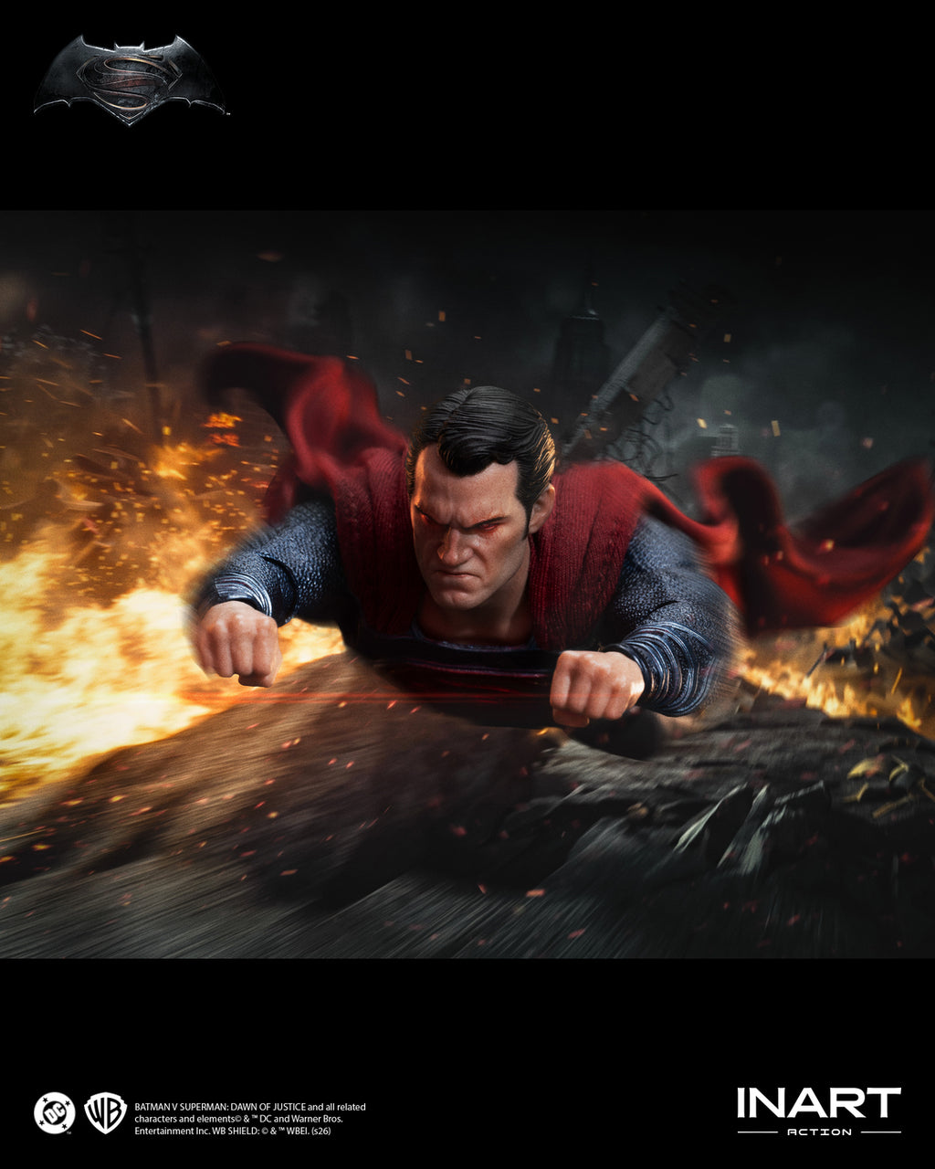 INART Superman - Batman v Superman: Dawn of Justice 1/12 Action Figure