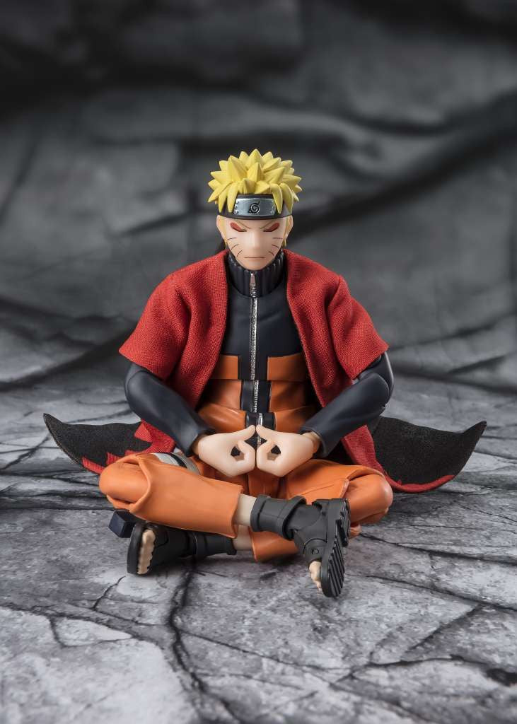 Naruto Uzumaki Sage Mode Savior Of Konoha S.H.Figuarts Action Figure