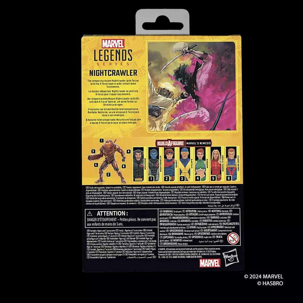 Marvel Legends X-Men Nemesis: Nightcrawler Action Figure