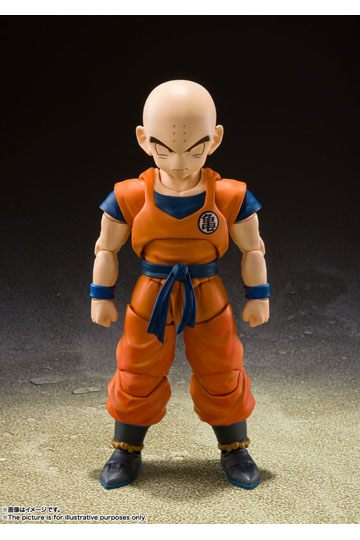 Dragon Ball Z Krillin Earth's Strongest Man S.H. Figuarts Action Figure
