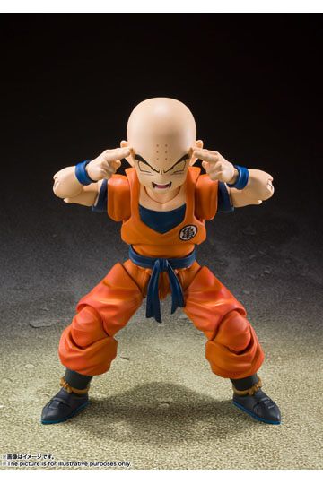 Dragon Ball Z Krillin Earth's Strongest Man S.H. Figuarts Action Figure