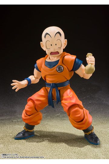 Dragon Ball Z Krillin Earth's Strongest Man S.H. Figuarts Action Figure