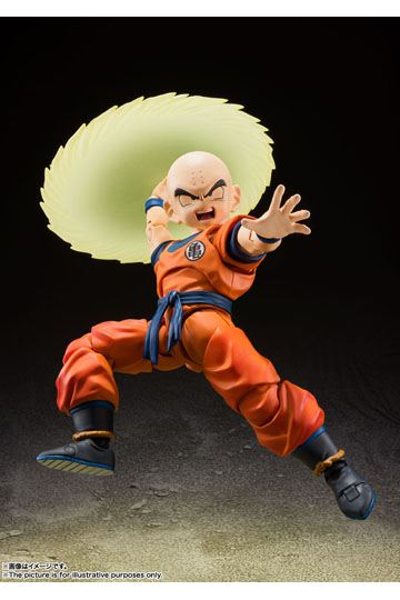 Dragon Ball Z Krillin Earth's Strongest Man S.H. Figuarts Action Figure