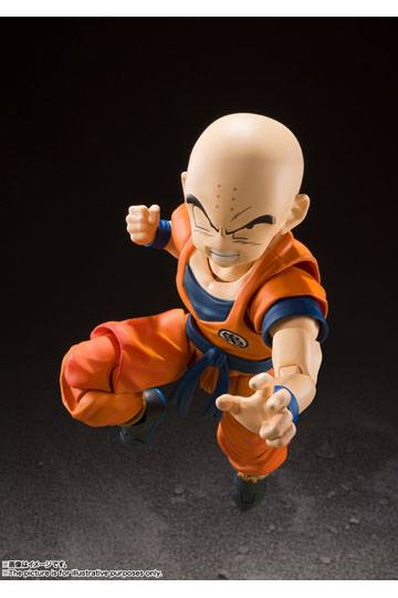 Dragon Ball Z Krillin Earth's Strongest Man S.H. Figuarts Action Figure