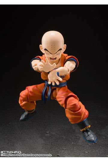 Dragon Ball Z Krillin Earth's Strongest Man S.H. Figuarts Action Figure