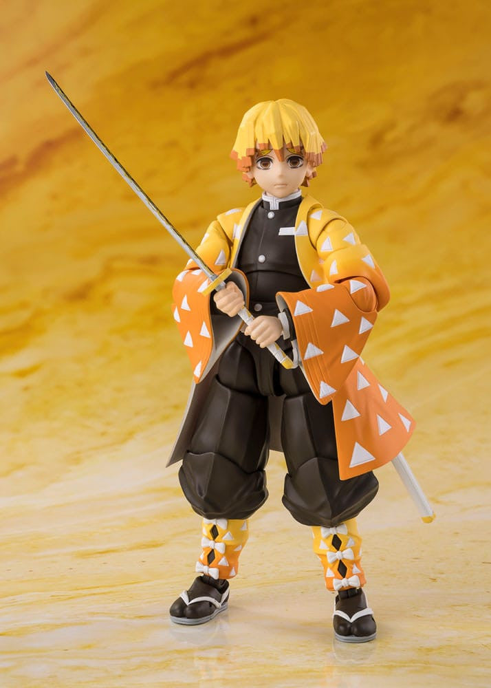Demon Slayer: Kimetsu no Yaiba  Zenitsu Agatsuma S.H.Figuarts Action Figure 14 cm